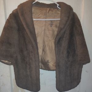 Vintage Regina Glenara fur shawl